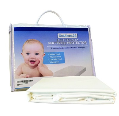 Best Crib Mattress Protector - Zippered Encasement Will Keep Your Baby Safe F...