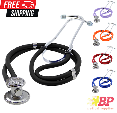 Dixie Ems Sprague Rappaport Type Two Tube Stethoscope eBay