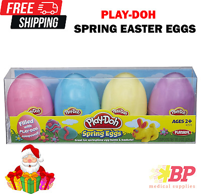 Play-Doh Spring Eggs Easter Eggs - 4 Pack Christmas Gift Kids Present Toys