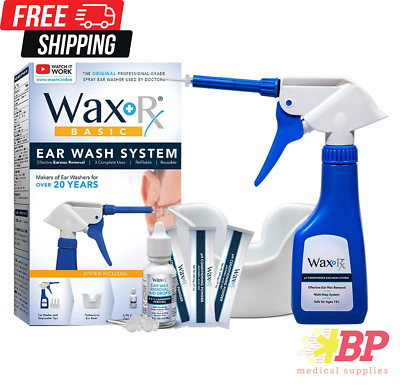 Doctor Easy Wax-Rx Ph Conditioned Ear Wash System Earwax Removal