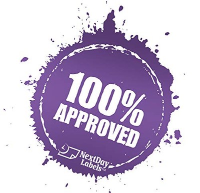 8.5" x 11" - Full Sheet Labels, Blank White Matte Permanent Adhesive Sticker ...