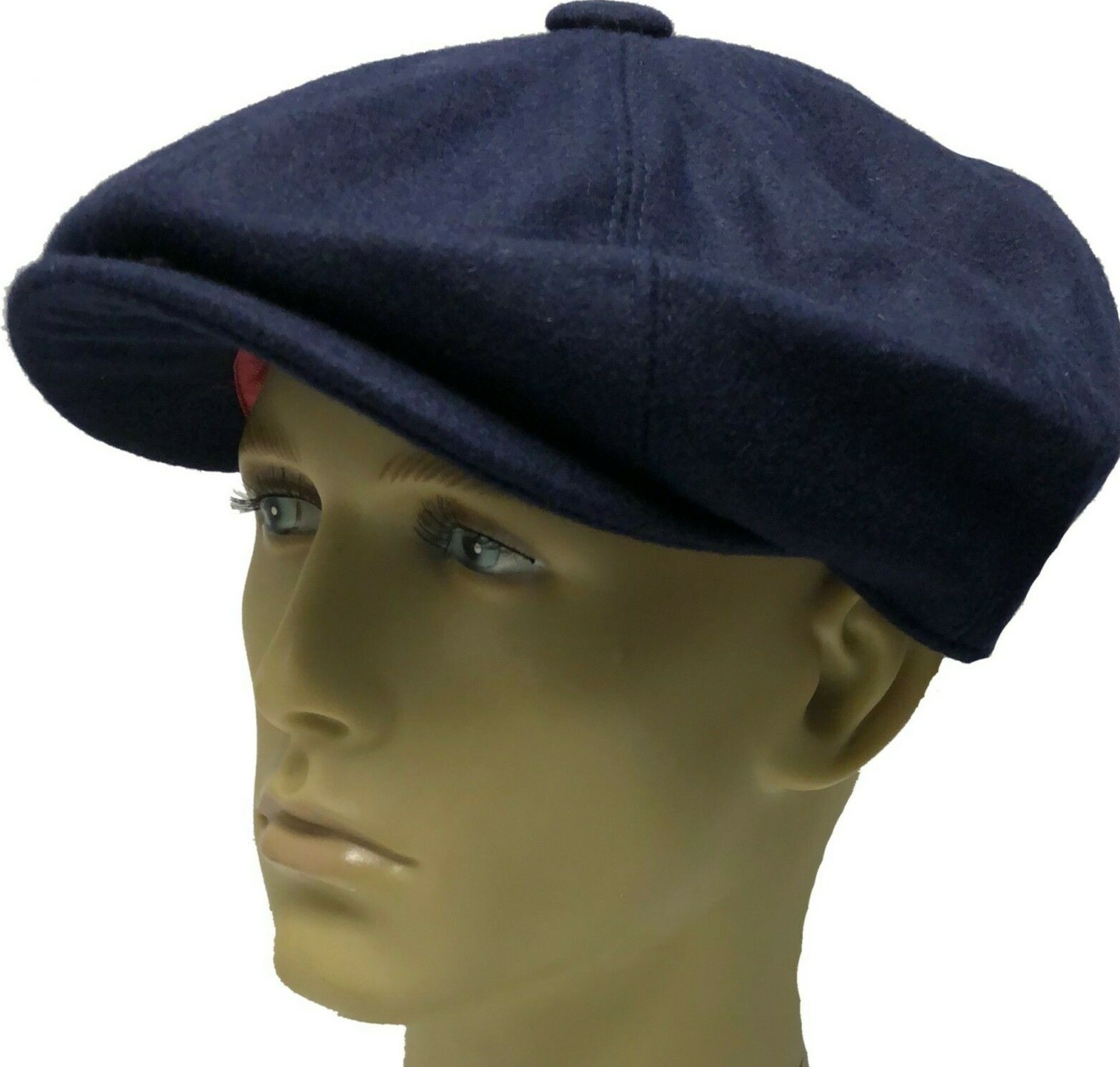 Peaky Blinders Hat Newsboy Gatsby Cap Navy Blue Flat Baker