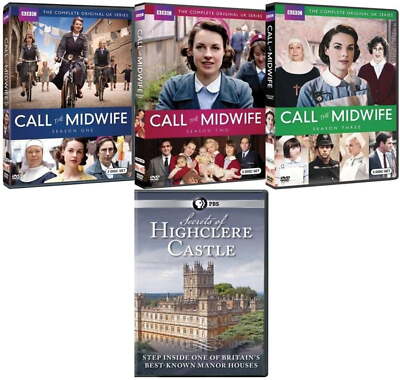 Call the Midwife SEASONS 1-3 / Secrets of Highclere Castle (DVD)New