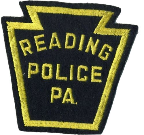 Reading PA Pennsylvania Felt Police 4.25