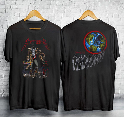 RARE!! Vintage 1994 Metallica So Dub Thee Unforgiven Tour Dates Shirt S-5XL