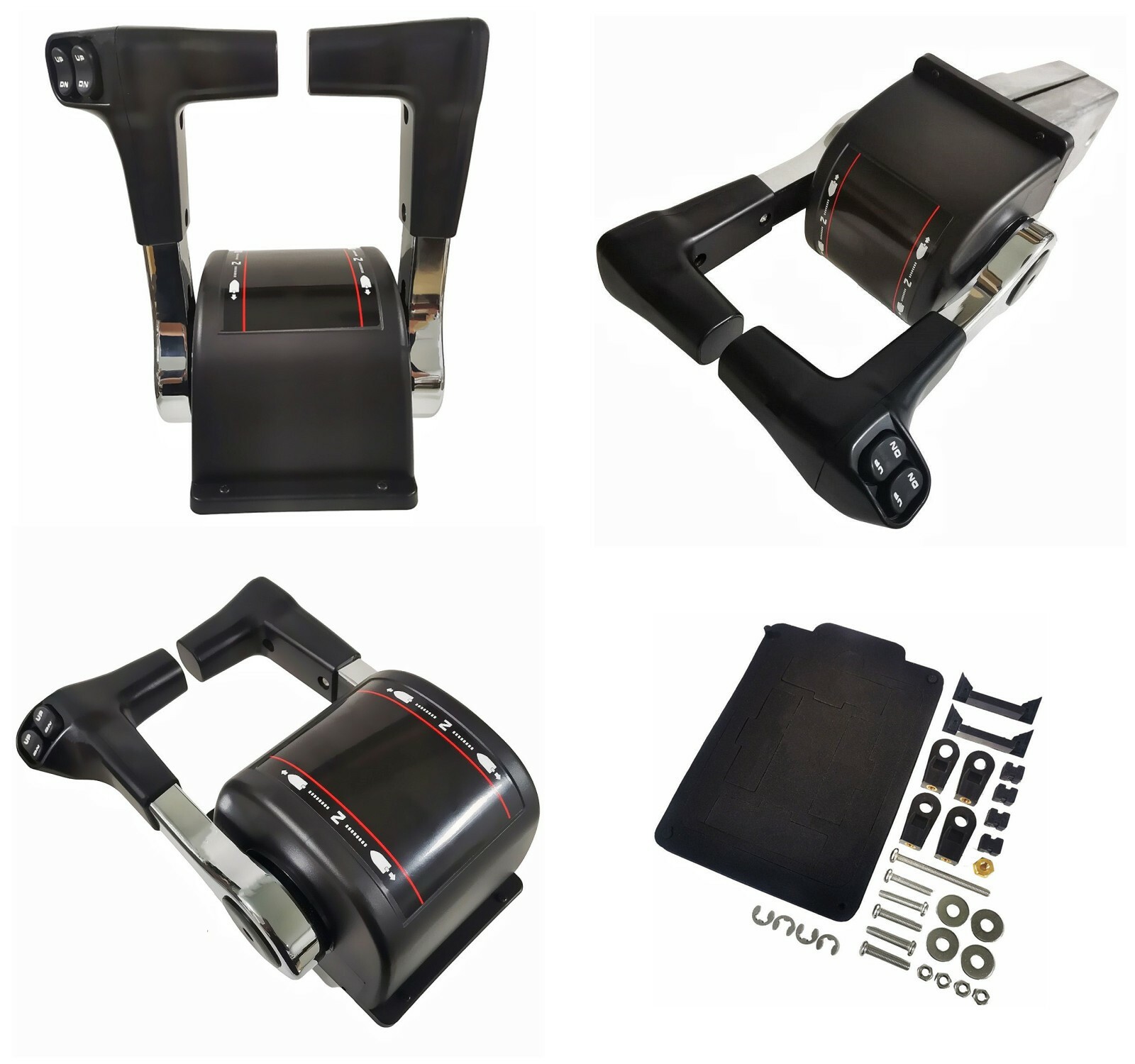 みん3点 Top Dual mount Honda Outbord Remote control Box 06240-ZW5