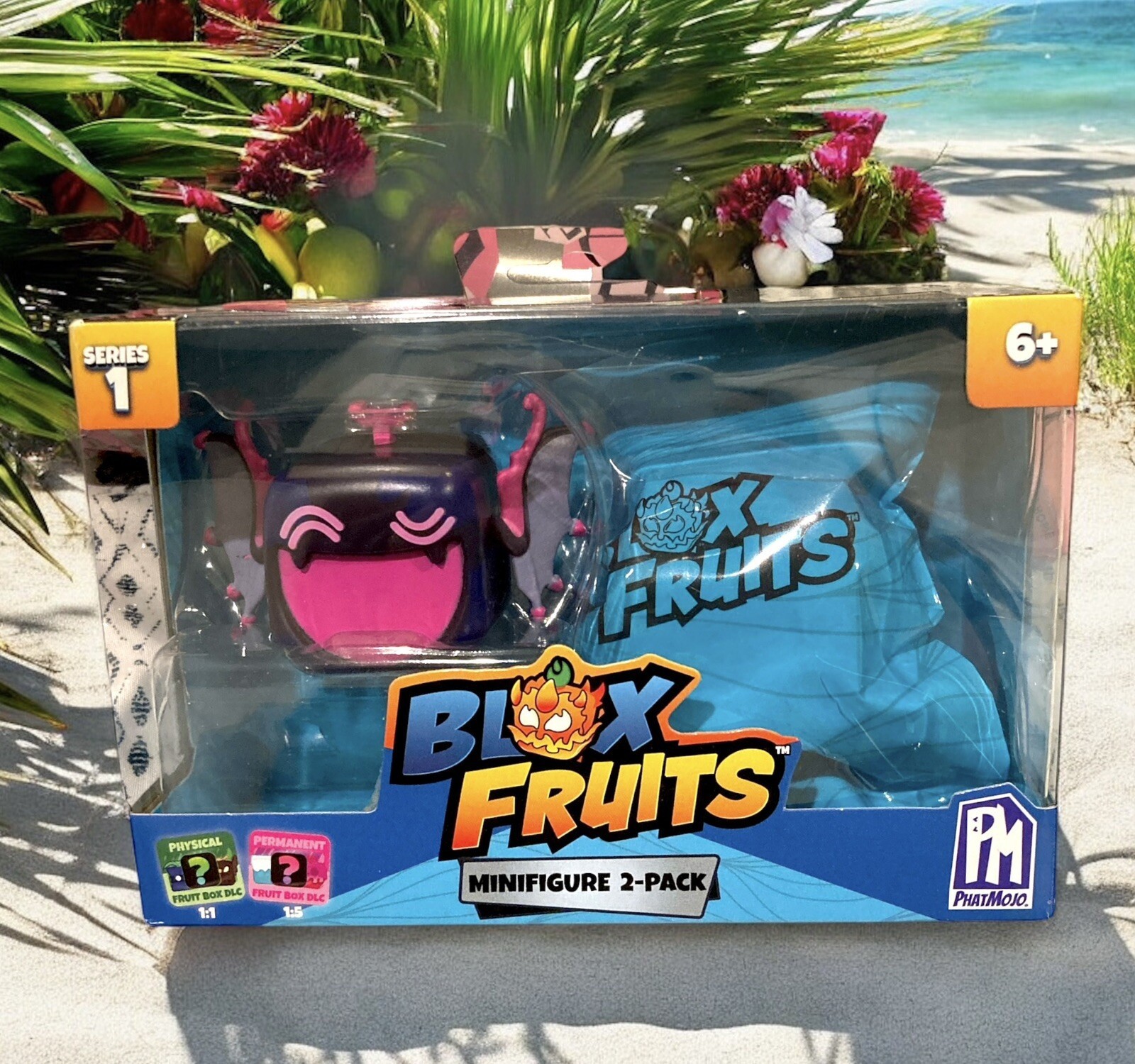 Blox Fruits Mini Figure 2 Pack Series 1 Collectible Toy