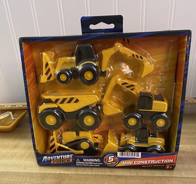 New 2018 ''Adventure Force'' Mini Construction Set.. 5 Pack 1:64 84495HI14-0423
