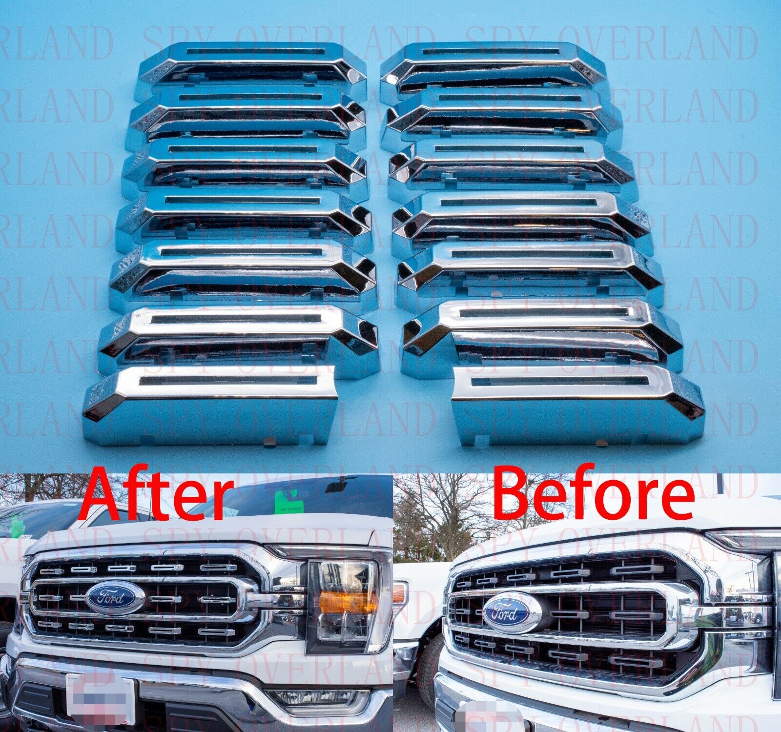 Grille Kit | FORD F-150 XLT 2022 Grille Kit | FORD F-150 XLT 2022