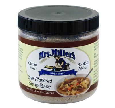 Mrs. Miller's Homestyle Beef Soup Base, 3-Pack 12 oz. Jars