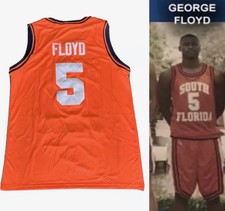 BLACK LIVES MATTER GEORGE FLOYD SOUTH FLORIDA JERSEY SIZE ...