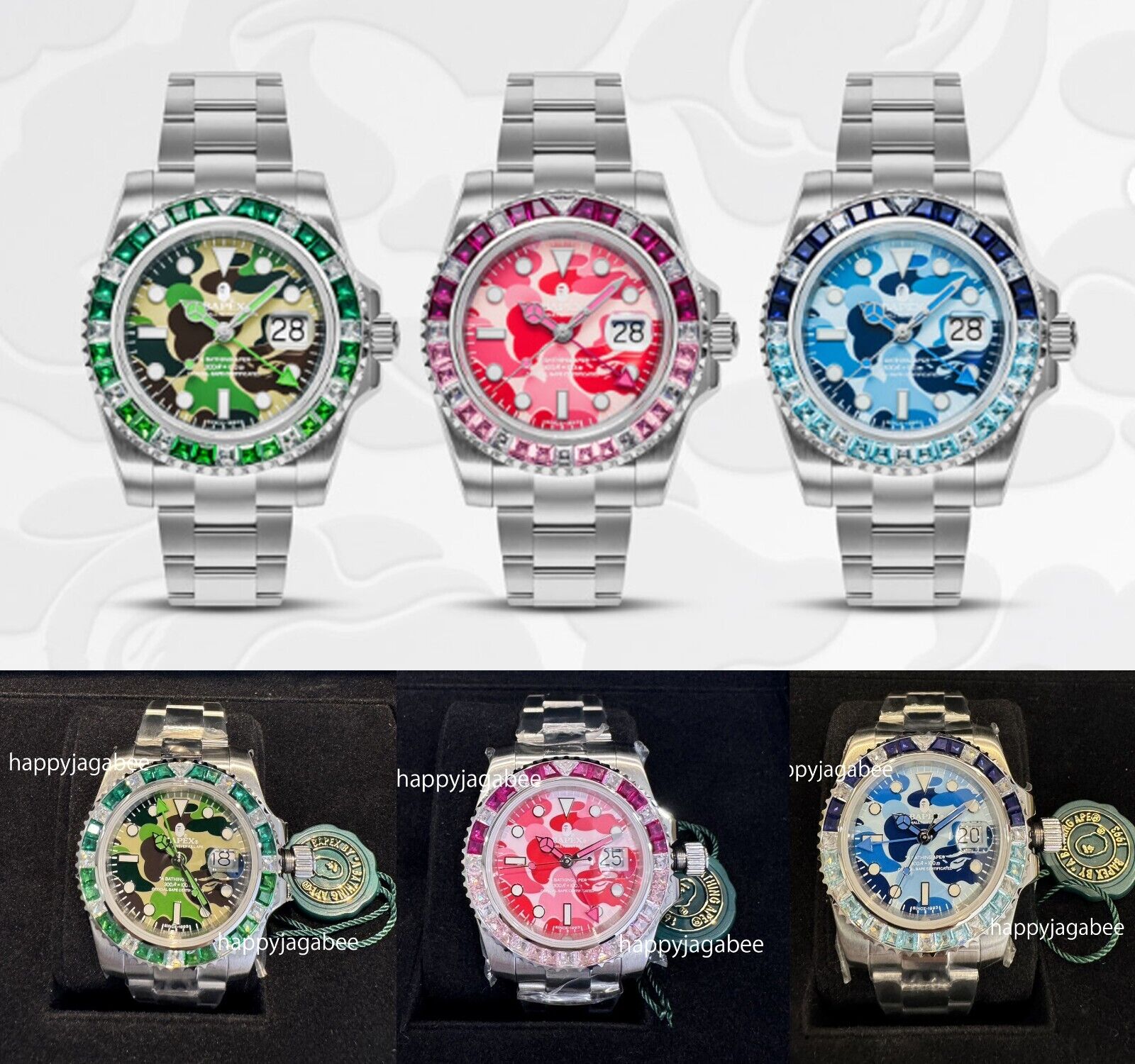 A BATHING APE Men's Goods TYPE 2 BAPEX ABC CAMO CRYSTAL A BATHING APE Men's Goods TYPE 2 BAPEX ABC CAMO CRYSTAL