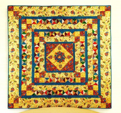 Dutch Tulips , Royal Interlude,Painter's Palette Bed Runner   Quilt pattern only