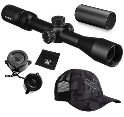 Vortex Optics Diamondback 4-16x44 FFP Riflescope EBR-2C MRAD wWearable4U Bundle
