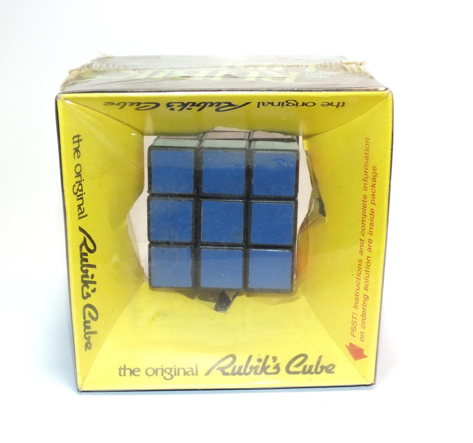 ルービックキューブ　VINTAGE Vintage Rubik's Cube The Original Ideal Brand 1980s Unopened