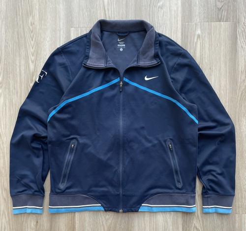 NIKE RF TENNIS JACKET SILVER USED品 裏起毛 NIKE RF TENNIS JACKET SILVER USED品 裏起毛 ウェア