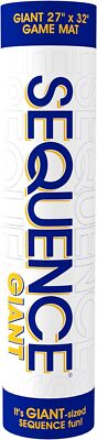 Jax Giant (aka Jumbo) SEQUENCE Game - Tube Edition with Cushioned Mat (27'' x... 