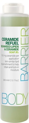 Body Barrier Ceramide Refuel Seaweed Lipids & Ceramide-3 Soap Jel , 13.1 oz New