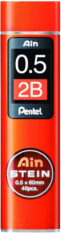 Pentel Druckbleistift Feinmine Ain Stein C275 HÃ¤Rtegrad: 2b 40 Stifte