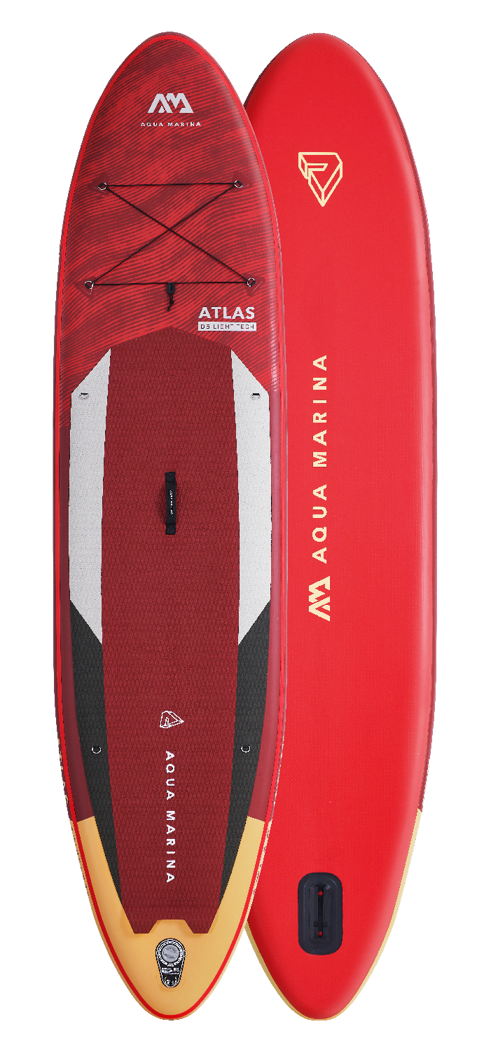 Aqua Marina Atlas Stand Up Paddle Board Inflatable SUP w/ Paddle I-SUP