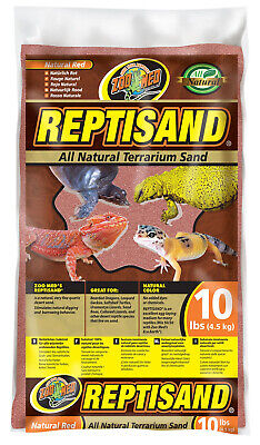 Zoo Med ReptiSand Natural Red -Reptile [30 lb (3 x 10 lb)]