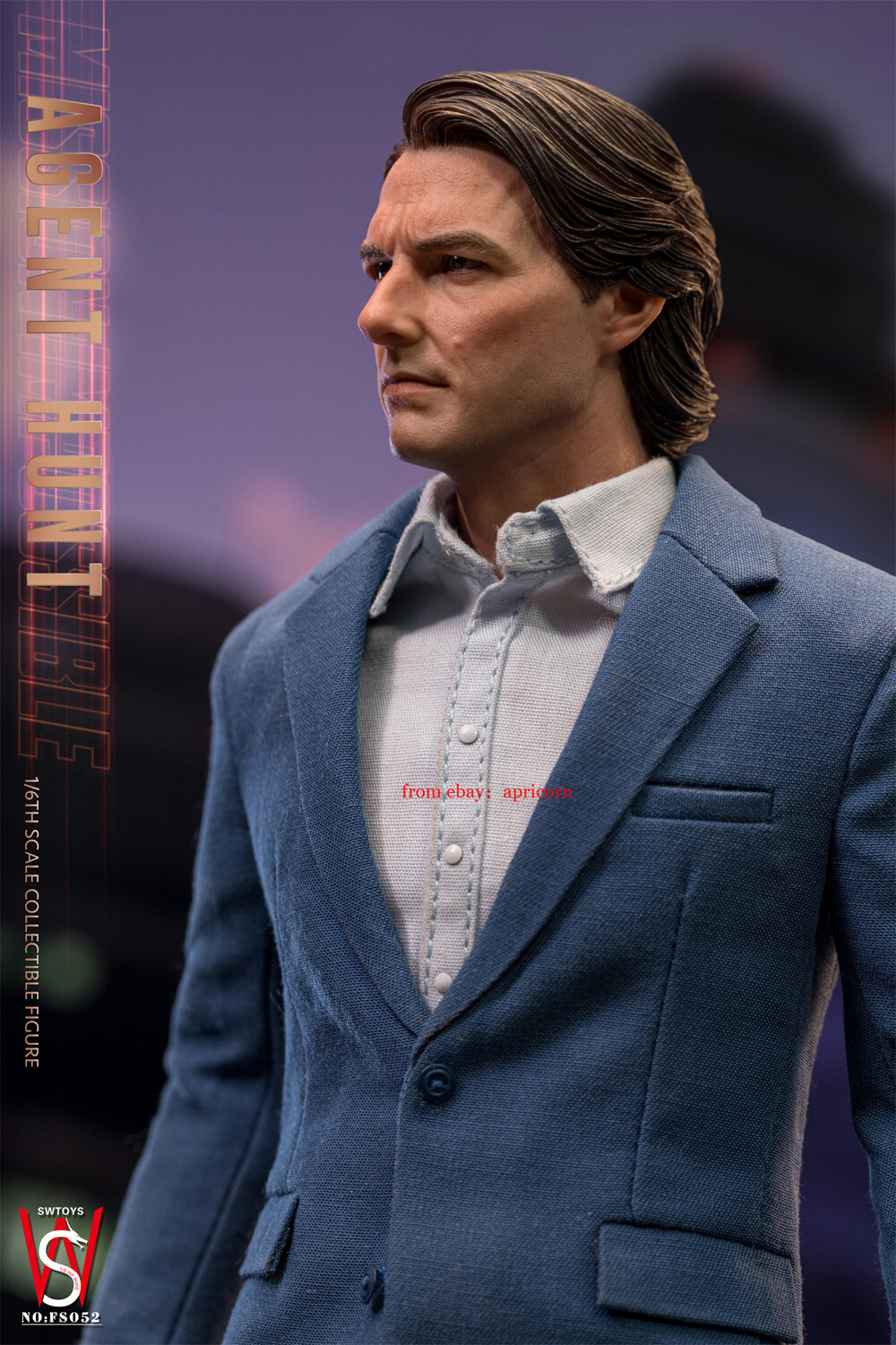 Pre! SWTOYS FS052 Mission Impossible Ethan Hunt 1/6 Tom