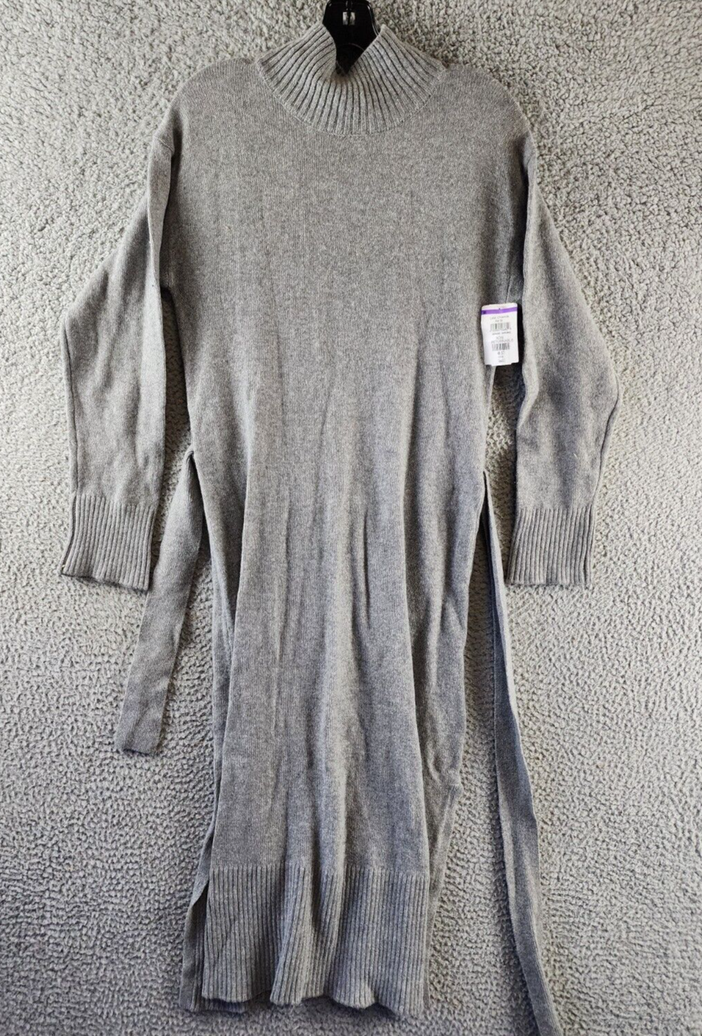Rails Belted Mila Belted Merino Wool Blend Sweater Dress Women's S Heather Grey~ - Picture 2 of 13