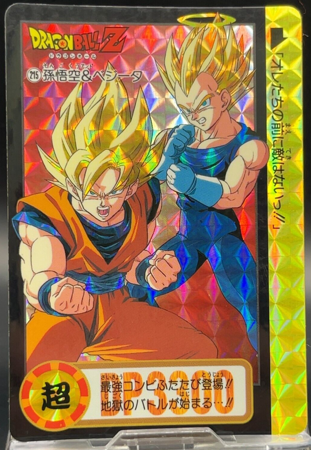 ドラゴンボールカードダスNo.215 カードダスドットコム 公式サイト | 商品情報 - ドラゴンボール