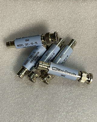 Mini-Circuits Fixed Attenuator Various dB (CAT-3-75, CAT-6-75, CAT-10-75 etc)