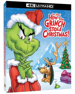 Dr. Seuss' How the Grinch Stole Christmas! 4K UHD Blu-ray  NEW