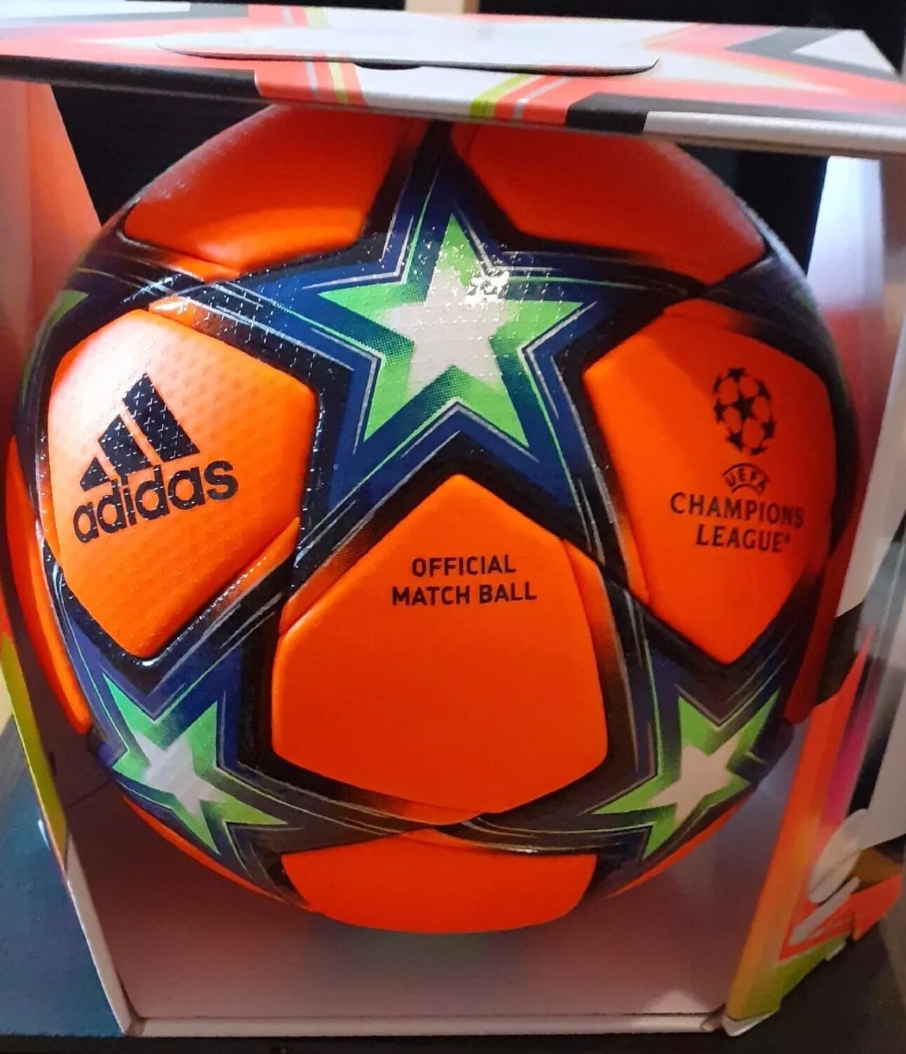 アディダス サッカーボールコネクト21 リーグ 4号 検定球 オレンジ
