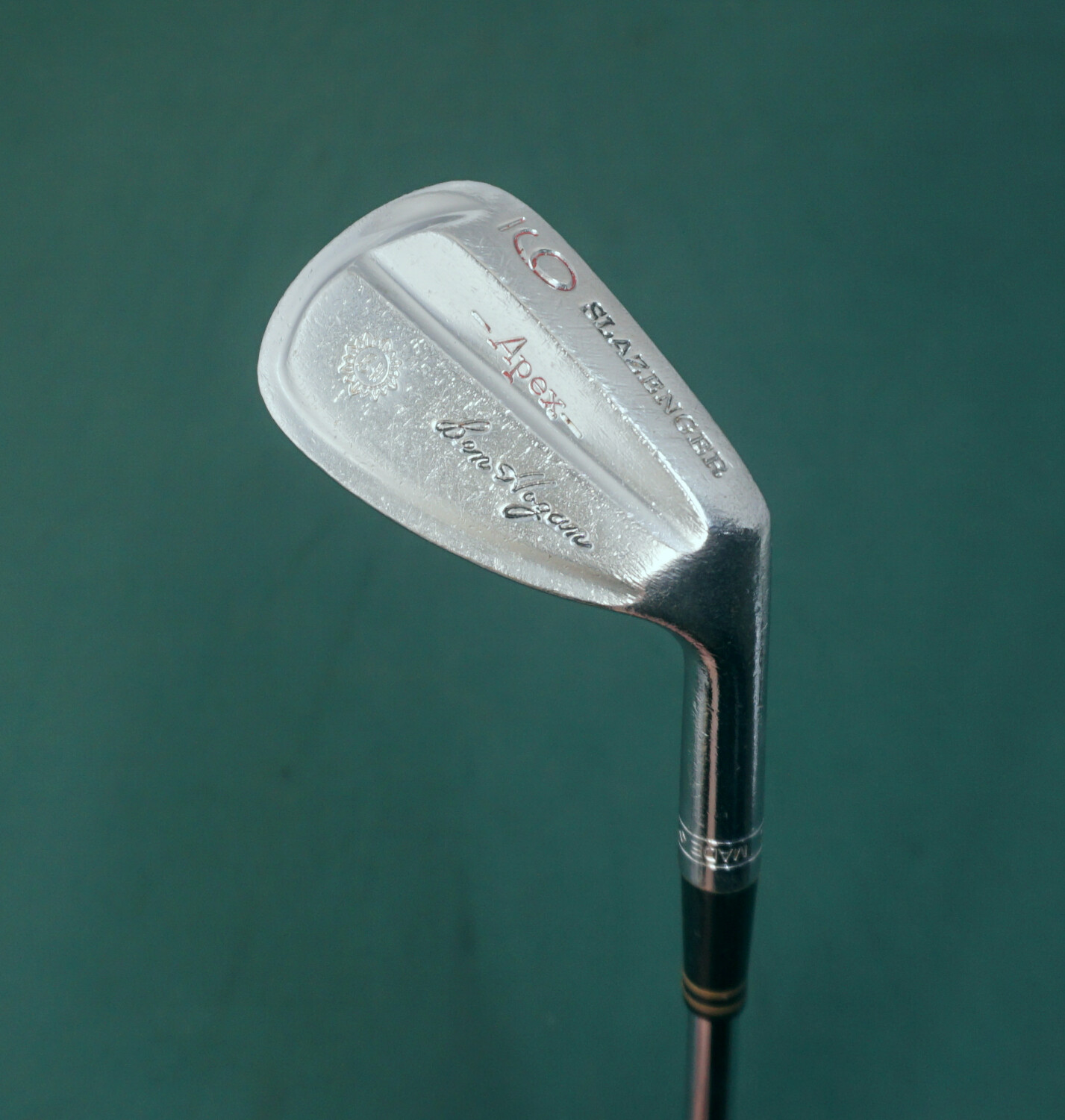 Ben Hogan Slazenger Apex 9 Iron Seniors Steel Shaft Tour Tech Grip Ben Hogan Slazenger Apex 9 Iron Seniors Steel Shaft Tour Tech Grip