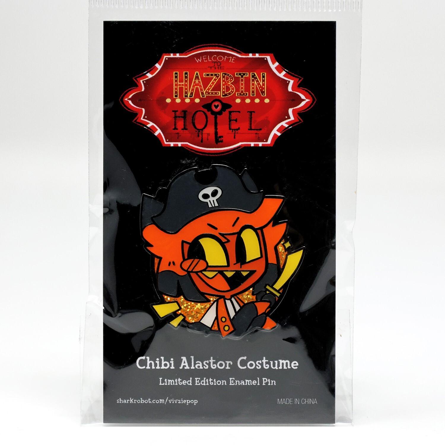 ピンズ・ピンバッジ・缶バッジ hazbin hotel phinz Demon Alastor ピンズ・ピンバッジ・缶バッジ hazbin hotel phinz Demon
