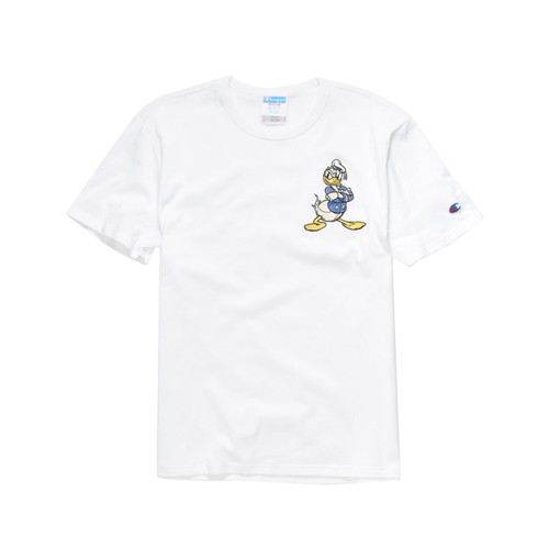 Мужская футболка Champion x Disney Donald Duck Sketch белая t1919g-592165045