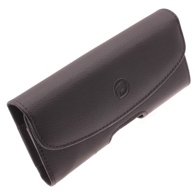 Leather Case Belt Clip Holster Cover Loops Pouch Carry for Cell Phones