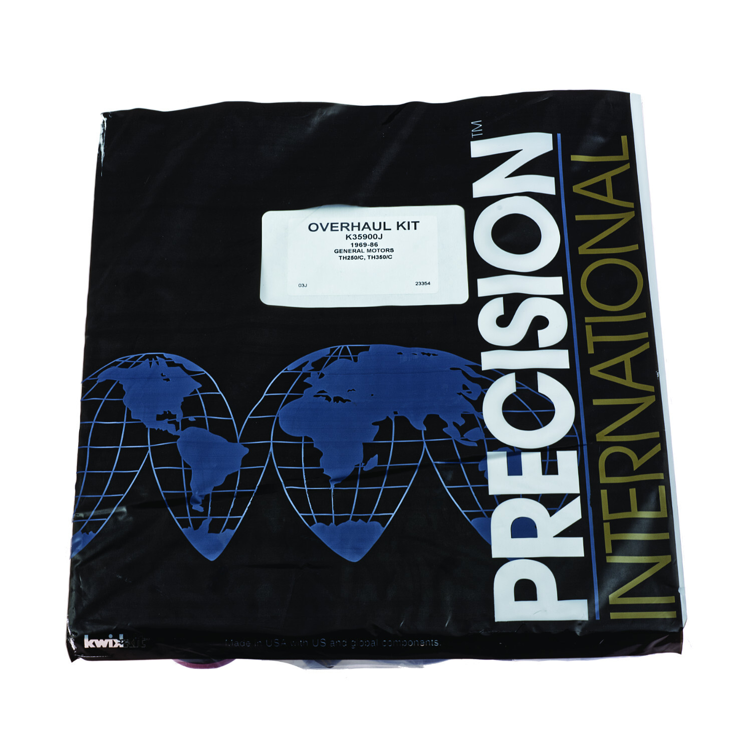 TH350 350C Transmission Rebuild - Overhaul Kit with Gaskets Seals O-rings