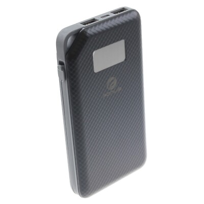 Power Bank 10000mAh Charger Portable Backup Battery 2-Port USB for Cell Phones