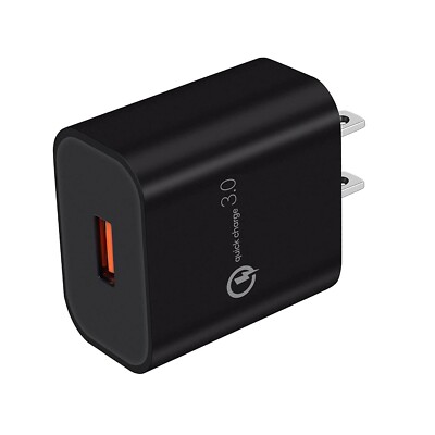 18W Quick Home Charger USB Travel Wall Power Adapter Adaptive for Cell Phones