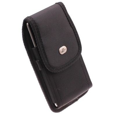 Case Belt Clip Rugged Holster Canvas Cover Pouch Carry for Smartphones
