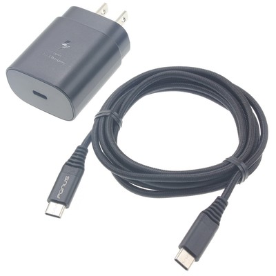 For Samsung Galaxy Tab S8/S9/PLUS/ULTRA  PD Type-C 25W Fast Home Charger 6ft