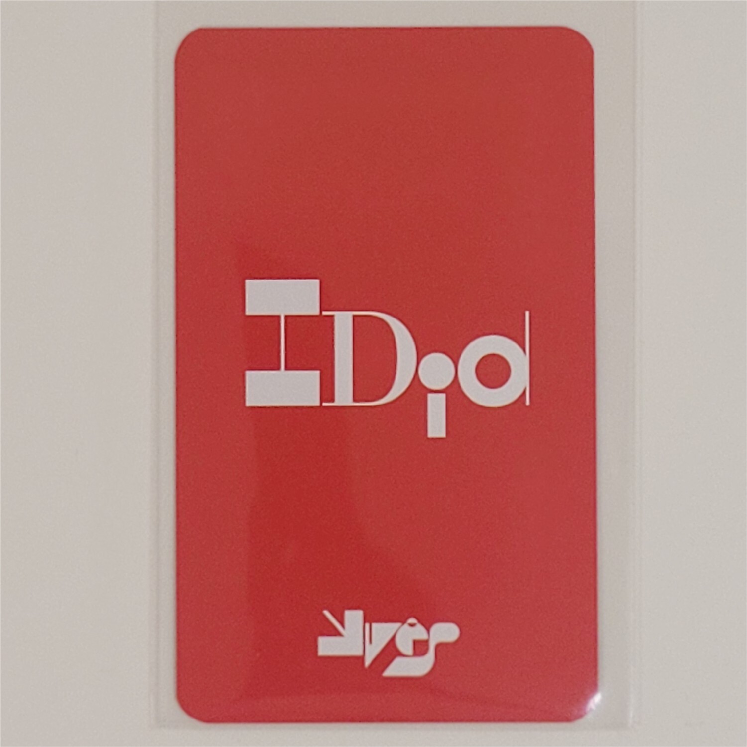 Yves / 2nd EP IDid 直筆サイン入 Yves / 2nd EP IDid 直筆サイン入 Yves / 2nd EP IDid 直筆