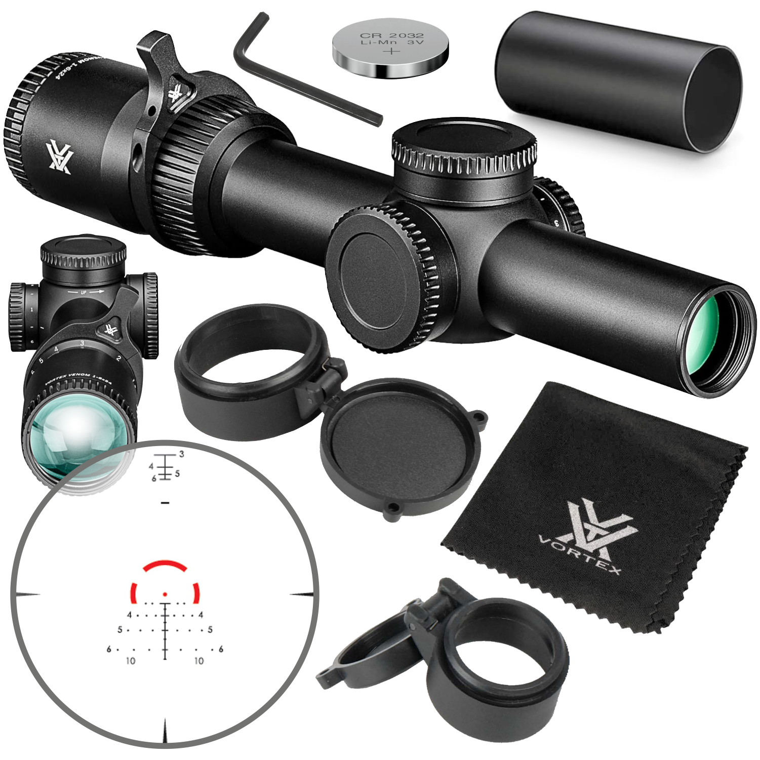 Vortex Optics Venom 1-6x24 SFP AR-BDC3 Riflescope VEN-1601