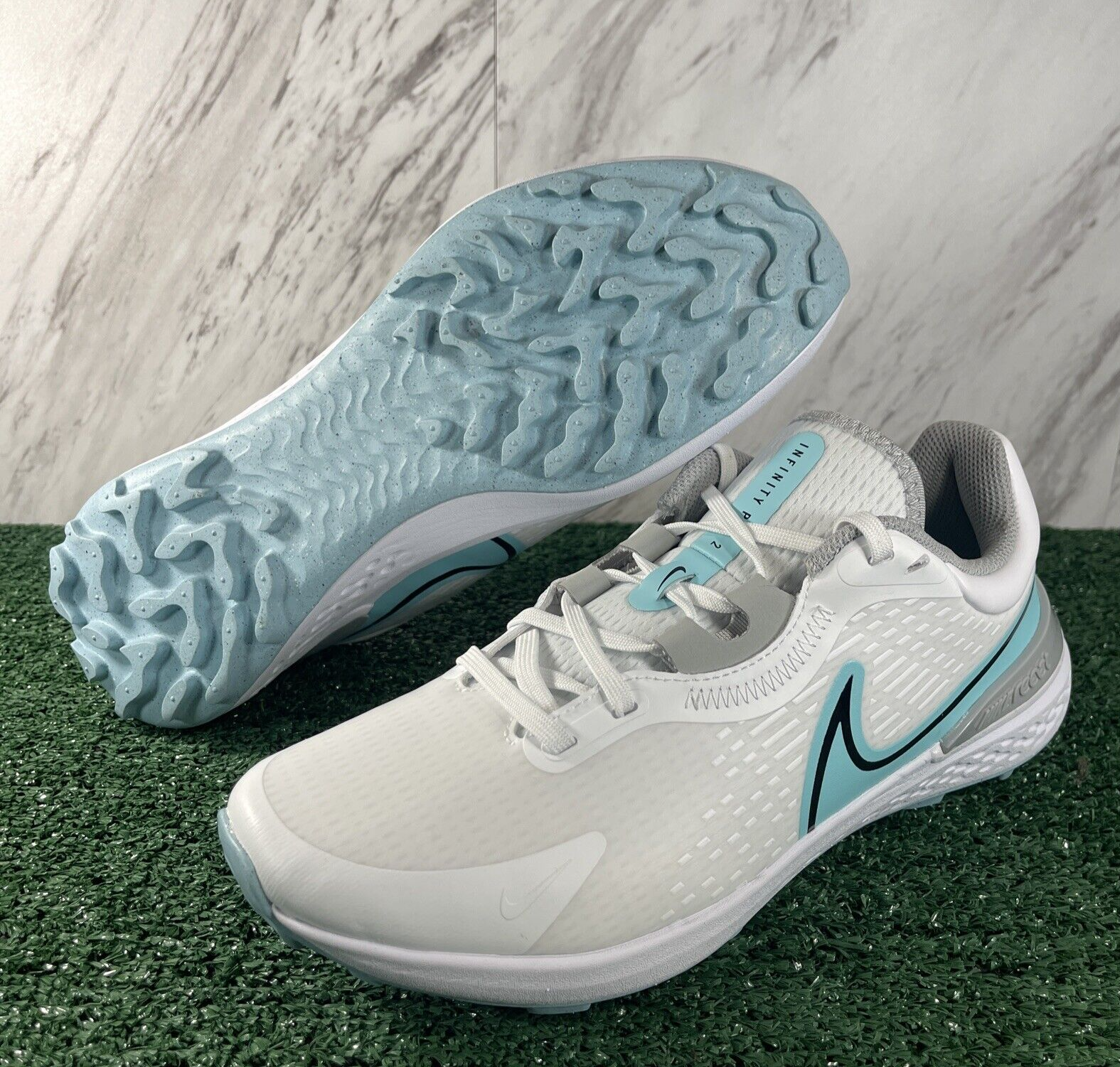 Nike React Infinity Pro 2 Wide Spikeless Golf Shoes SZ 8.5