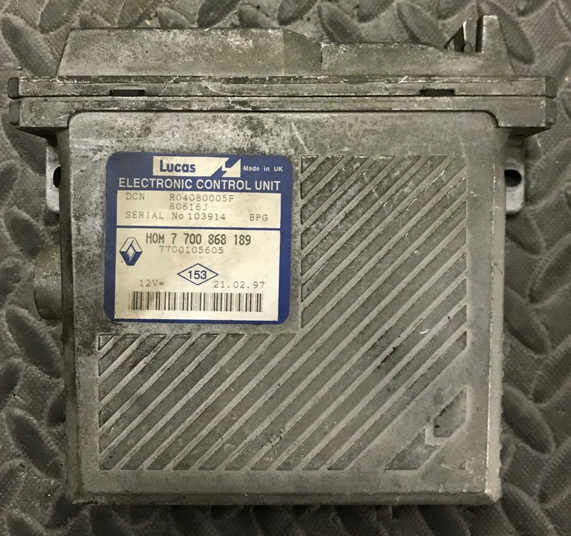 Calculateur Peugeot Citroen Dcn Lucas Hom 7700868189 7700105605 R04080005f