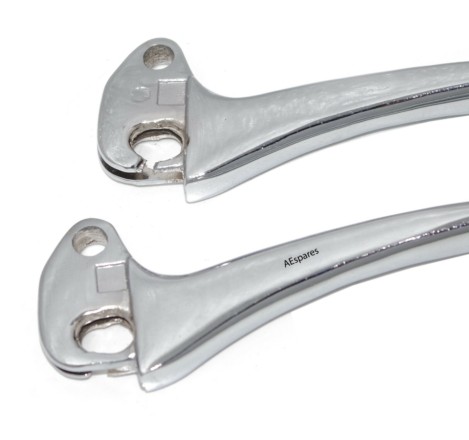 Clutch Brake Lever Set alloy Polished For Bajaj Chetak Vespa VBB VBA