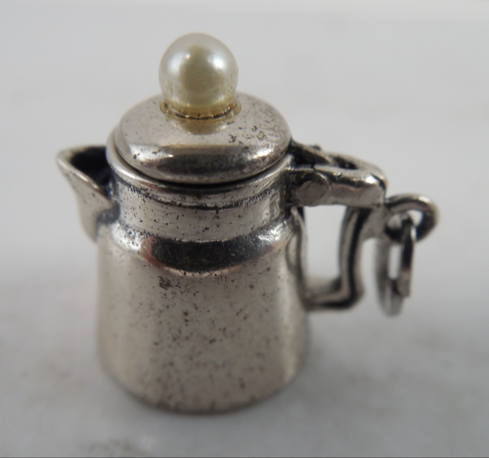 Vintage - Beau Sterling Silver - Coffee Percolator - Coffee Pot - Movable -Pearl