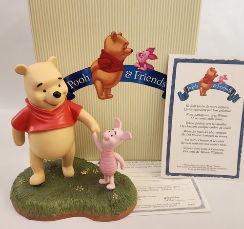 Pooh♡ Disney Pooh & Friends Figurine - Let's Wander and Wonder