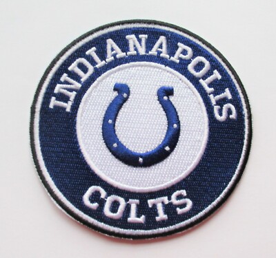 LOT OF (1) NFL INDIANAPOLIS COLTS LOGO PATCH IRON-ON ITEM # 20B