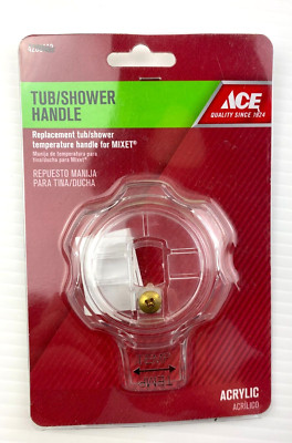 NOS! ACE CLEAR ACRYLIC TEMPERATURE HANDLE, MIXET STYLE, MX-HANDLE, #4200143