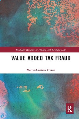 Value Added Tax Fraud by Marius-Cristian Frunza Paperback Book